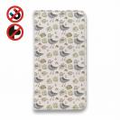 【手帳型ベルトなし】【Stick Case】カモメ隊長と魚たち　シームレスパターン