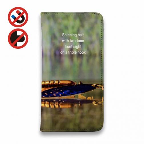 【手帳型ベルトなし】【Stick Case】ラグジャリーなルアー