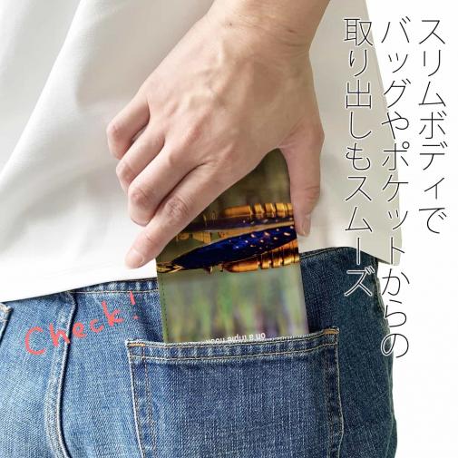 【手帳型ベルトなし】【Stick Case】ラグジャリーなルアー