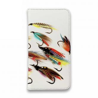 【手帳型ベルトなし】【Stick Case】フライのデザイン