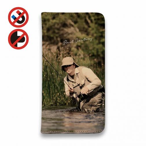 【手帳型ベルトなし】【Stick Case】ナイスキャスティング