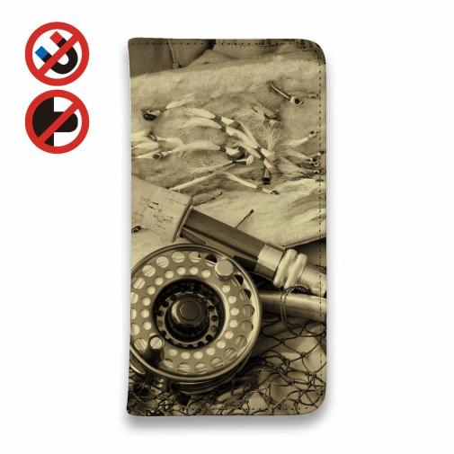 【手帳型ベルトなし】【Stick Case】オールドタックル