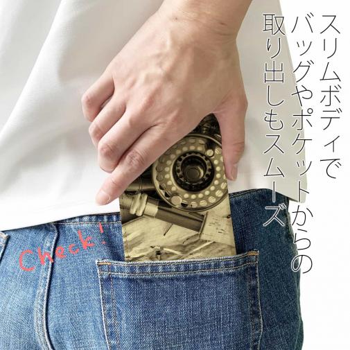 【手帳型ベルトなし】【Stick Case】オールドタックル