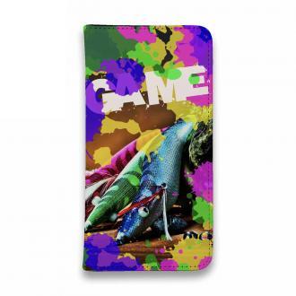 【手帳型ベルトなし】【Stick Case】エギングパーティー