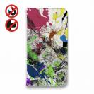 【手帳型ベルトなし】【Stick Case】アオリイカ　ペンキペイント