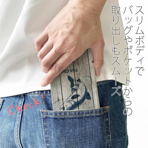 【手帳型ベルトなし】【Stick Case】チャブ・フィッシング!
