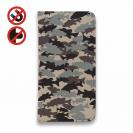 【手帳型ベルトなし】【Stick Case】ブラックバス　迷彩大柄　アーミーカラー　パート2