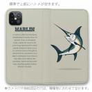 【手帳型ベルトなし】【Stick Case】カジキとはスポーツである