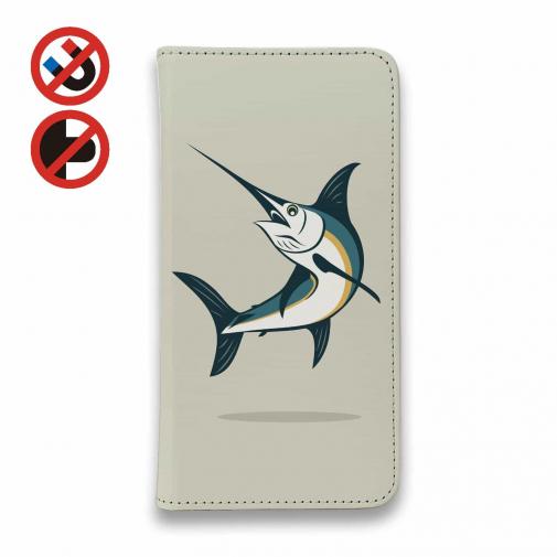 【手帳型ベルトなし】【Stick Case】カジキとはスポーツである