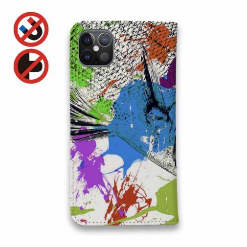 【手帳型ベルトなし】【Stick Case】シーバス(ヒラスズキ)　ペンキペイント