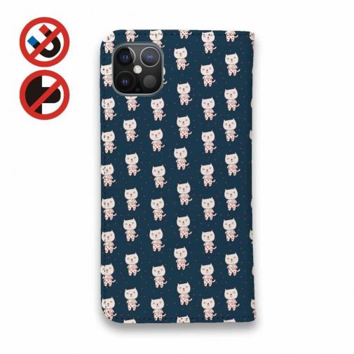 【手帳型ベルトなし】【Stick Case】夢見る猫