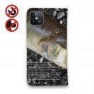 【手帳型ベルトなし】【Stick Case】砂浜の女王・キス