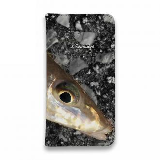 【手帳型ベルトなし】【Stick Case】砂浜の女王・キス