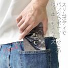 【手帳型ベルトなし】【Stick Case】クロマグロ