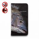 【手帳型ベルトなし】【Stick Case】クロダイ(チヌ)