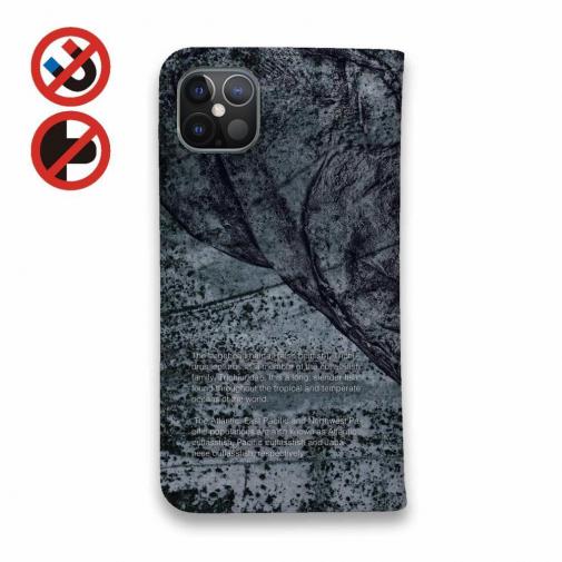 【手帳型ベルトなし】【Stick Case】海のギャング・タチウオ　墨絵風