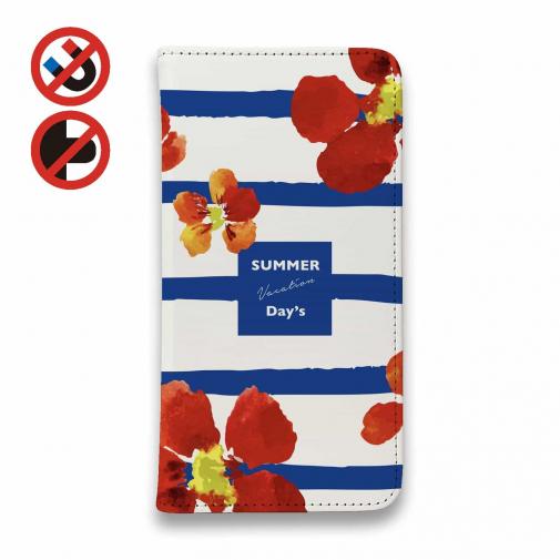 【手帳型ベルトなし】【Stick Case】SUMMER　VACATION　Day&#39;s