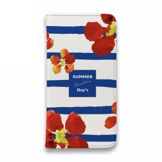 【手帳型ベルトなし】【Stick Case】SUMMER　VACATION　Day&#39;s