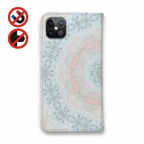 【手帳型ベルトなし】【Stick Case】幾何学模様