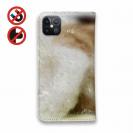 【手帳型ベルトなし】【Stick Case】眠り猫アップ!