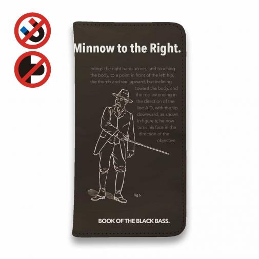 【手帳型ベルトなし】【Stick Case】ミノーのキャスティング方法