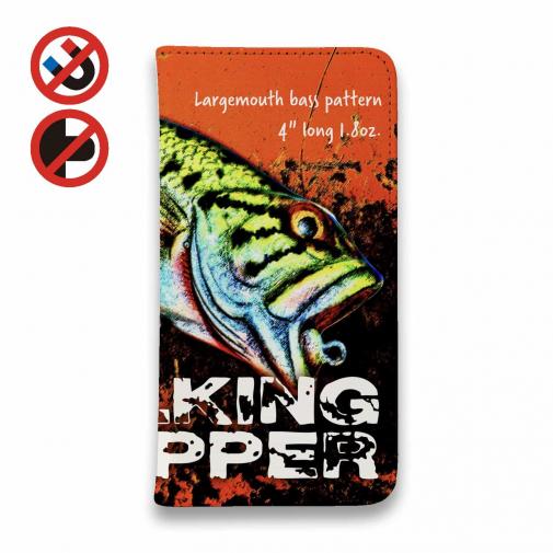 【手帳型ベルトなし】【Stick Case】walking popper