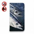 【手帳型ベルトなし】【Stick Case】カツオ　バージョン2