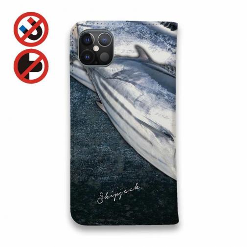 【手帳型ベルトなし】【Stick Case】カツオ　バージョン2