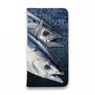 【手帳型ベルトなし】【Stick Case】カツオ　バージョン2