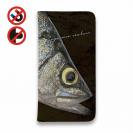 【手帳型ベルトなし】【Stick Case】シーバス(ヒラスズキ)