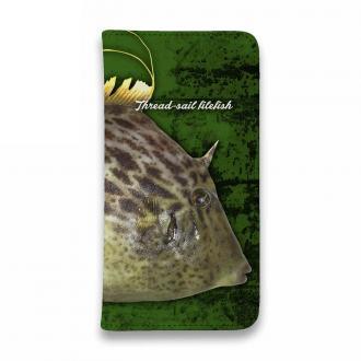 【手帳型ベルトなし】【Stick Case】カワハギ