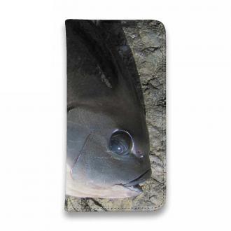 【手帳型ベルトなし】【Stick Case】オナガグレ2