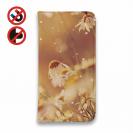 【手帳型ベルトなし】【Stick Case】逆光の花畑