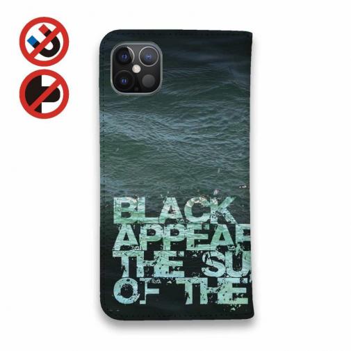 【手帳型ベルトなし】【Stick Case】水面から顔をだしたクロダイ(チヌ)