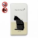 【手帳型ベルトなし】【Stick Case】子猫ちゃん Pussycat, pussycat
