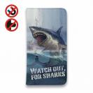 【手帳型ベルトなし】【Stick Case】サメ「ジョーズ」(JAWS)