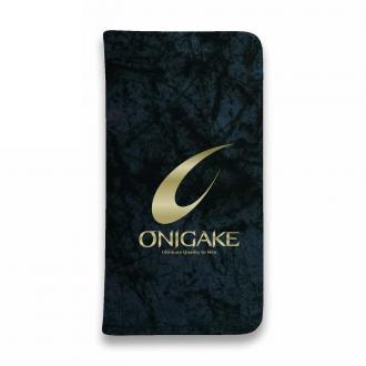 【手帳型ベルトなし】【Stick Case】鬼掛　黒刃(くろやいば)　オーシャンブルー