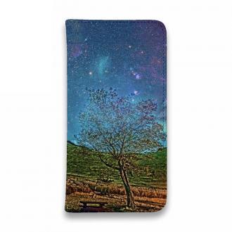 【手帳型ベルトなし】【Stick Case】星空のグランジ