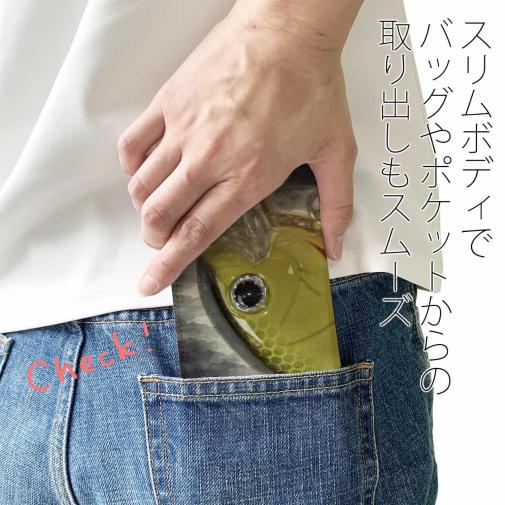 【手帳型ベルトなし】【Stick Case】ノリーズ・メータークランクでぶっ飛ばそう!