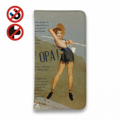 【手帳型ベルトなし】【Stick Case】オーパ!