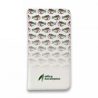 【手帳型ベルトなし】【Stick Case】【eucalyptus】姫マス　ホワイト