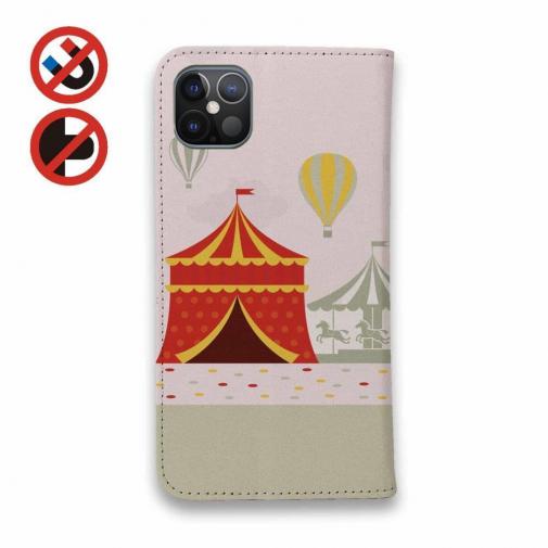 【手帳型ベルトなし】【Stick Case】サーカスがやってくる!