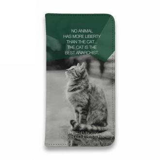 【手帳型ベルトなし】【Stick Case】ヘミングウェイの猫とは…