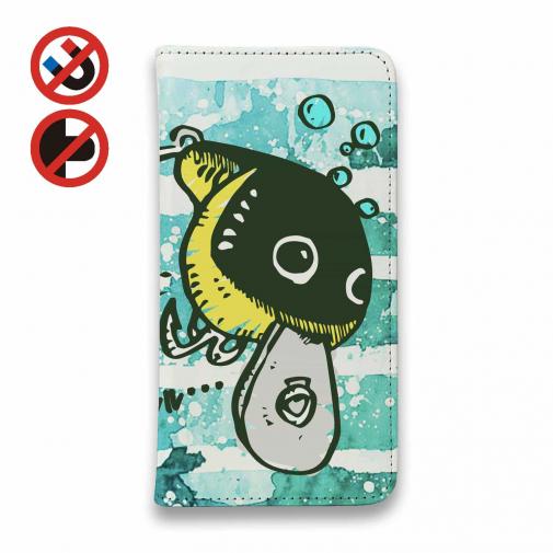 【手帳型ベルトなし】【Stick Case】【釣りざんまい】ありそでなさそなクランクベイト