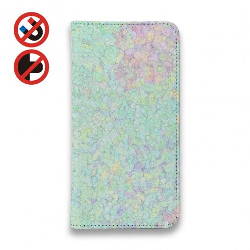 【手帳型ベルトなし】【Stick Case】初夏の風　ステンドグラス風