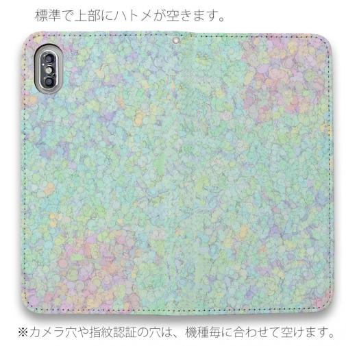 【手帳型ベルトなし】【Stick Case】初夏の風　ステンドグラス風