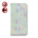 【手帳型ベルトなし】【Stick Case】初夏の風　ステンドグラス風　Ver.2