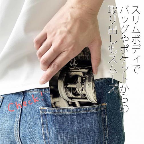 【手帳型ベルトなし】【Stick Case】手放すことができないベイトリール