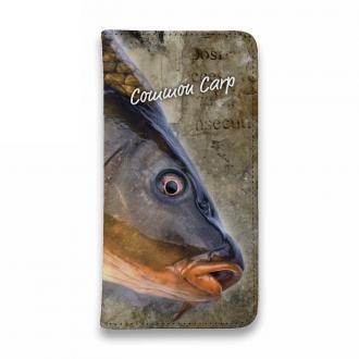 【手帳型ベルトなし】【Stick Case】野鯉(カープ)