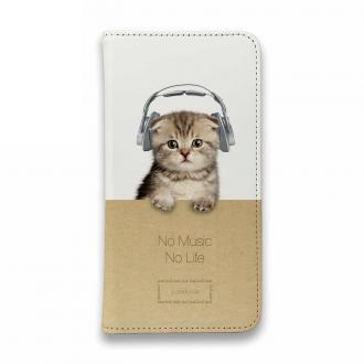 【手帳型ベルトなし】【Stick Case】スコだってNo Music No Life